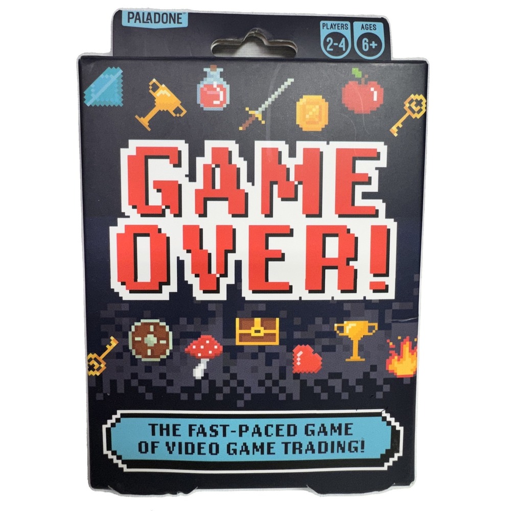 Paladone‎ Game Over Video Game Trading Card Game Ages 6+